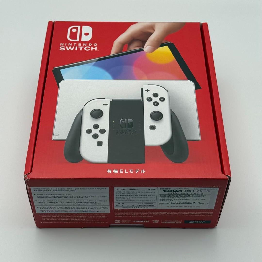 【新品未使用品】ニンテンドースイッチ　有機ELモデル　ホワイト 任天堂（Nintendo） 有機白☆10/8発売☆Nintendo Switch【有機ELモデル