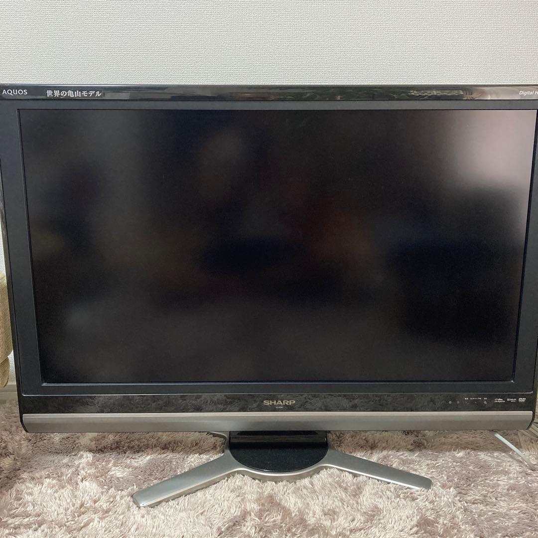 SHARP AQUOS 世界の亀山モデル 37型テレビ - メルカリ