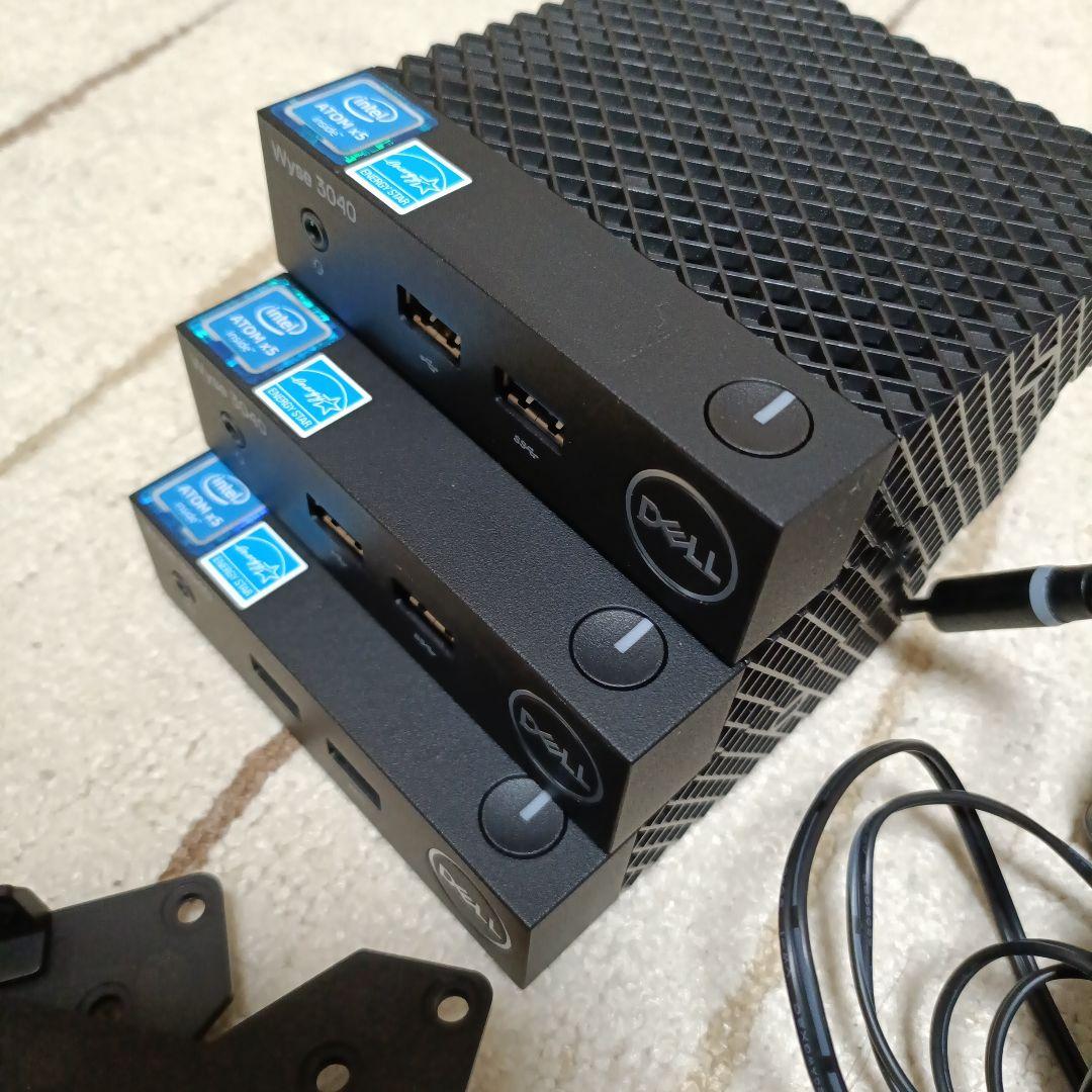 Dell Wyse 3040 シンクライアント端末 3台 - メルカリ