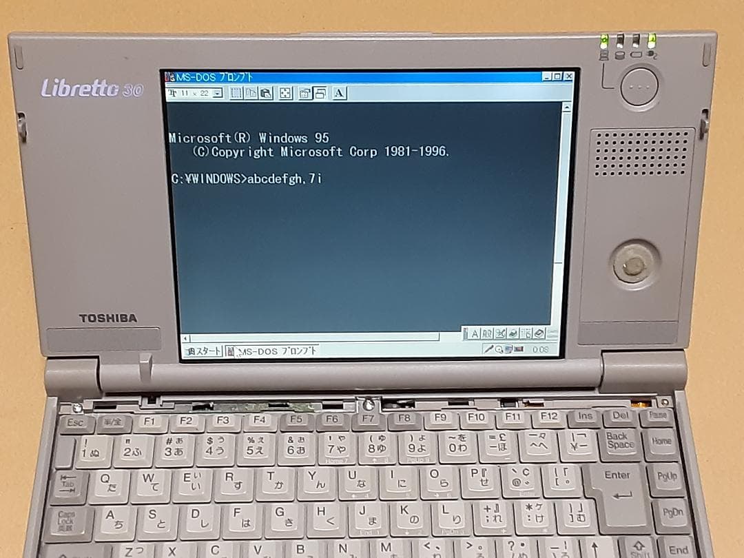 ジャンク】東芝 Libretto 30CT 起動可能 - メルカリ