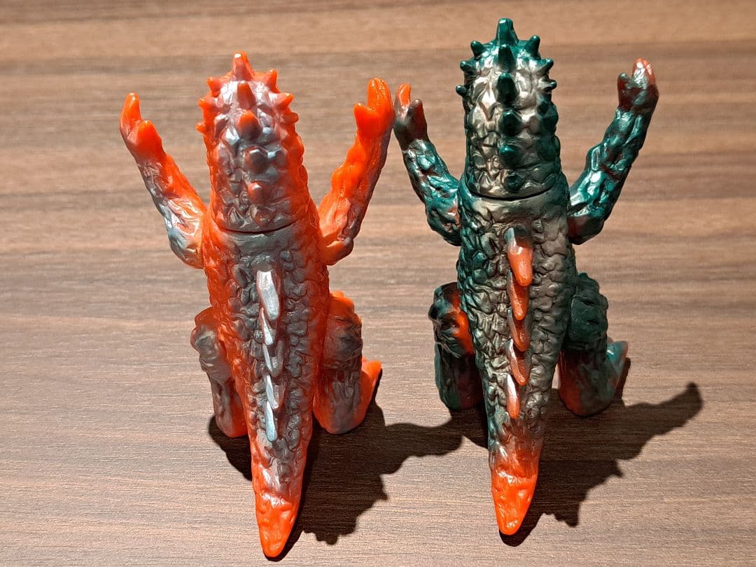 バラン2体セット ゴジラブルマァク伝説 HMV限定カラー ミニ ソフビ