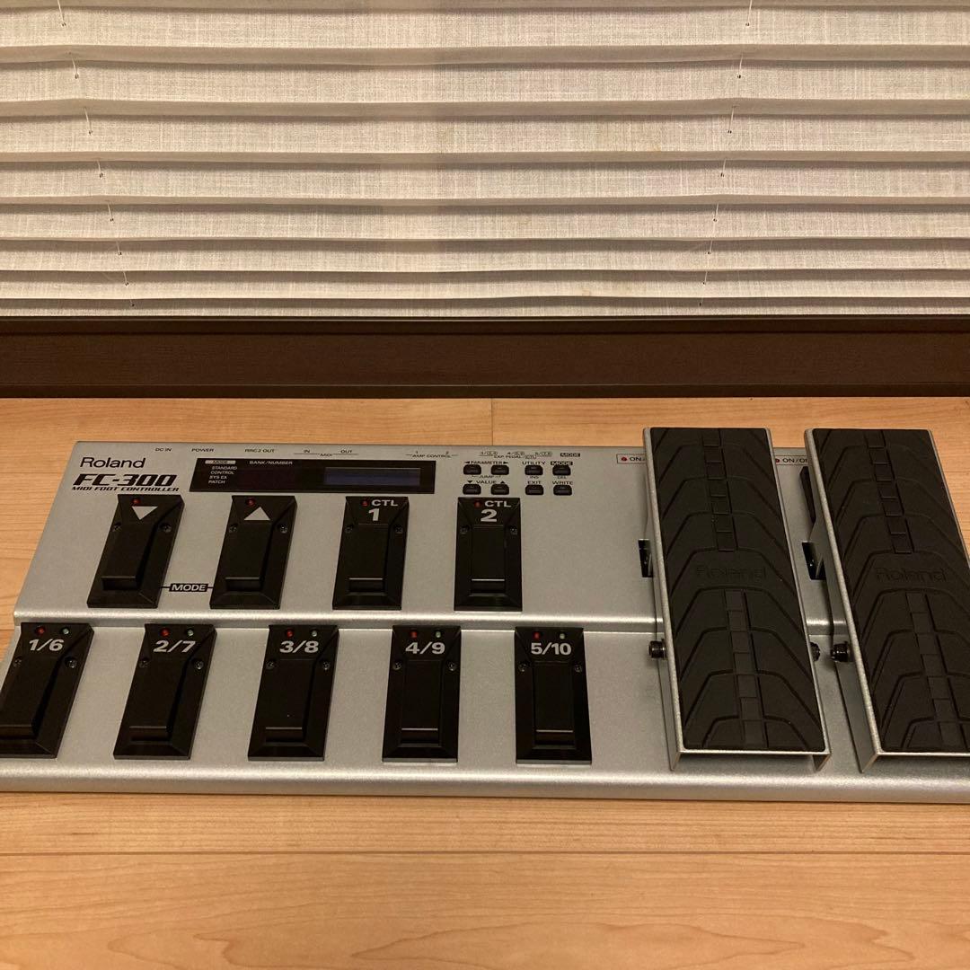 美品 Roland ローランド FC-300 MIDIフットコントローラー - メルカリ