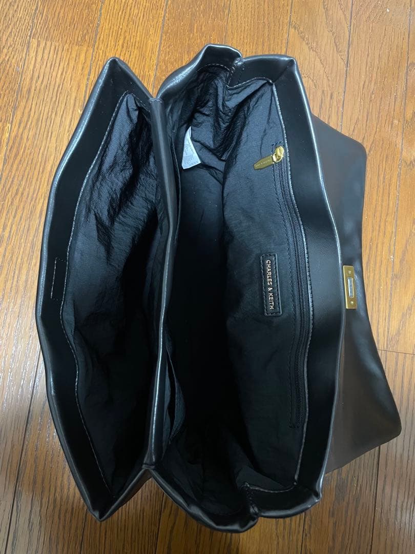 チャールズ＆キース Kerry ケリー トップハンドルサッチェルバッグ