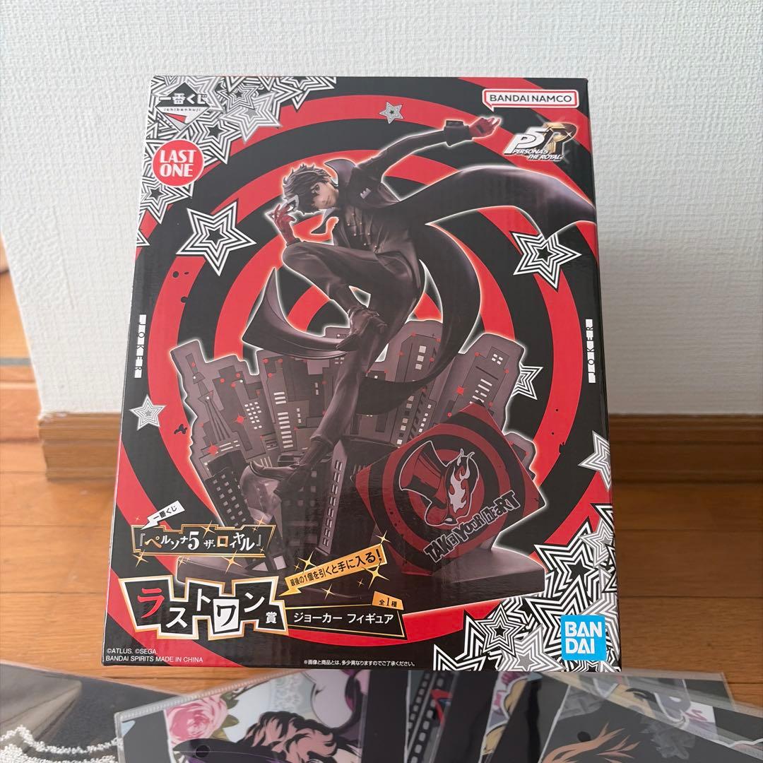 一番くじ　ペルソナ5 ザ・ロイヤル　ジョーカーフィギュア➕おまけ 一番くじ 『ペルソナ5 ザ・ロイヤル』｜一番くじ倶楽部｜BANDAI