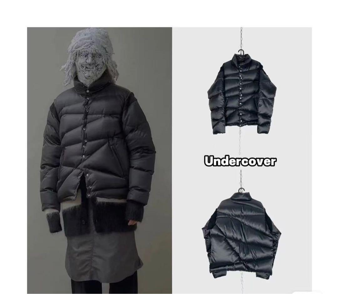 Undercover ランダムステッチダウンジャケット 3 UNDERCOVER - 【新品未使用】 UNDERCOVERISM ランダムステッチ ダウン