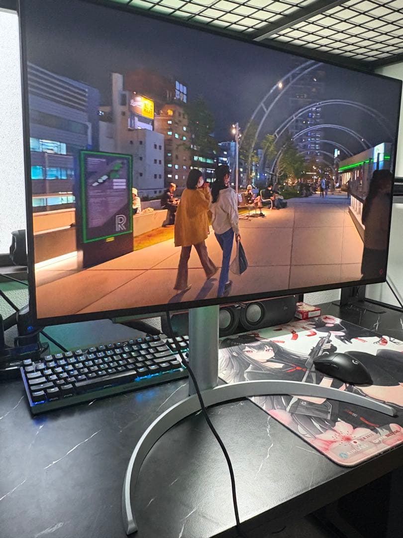 ジャンク】LG 4k ゲーミングモニター 120hz