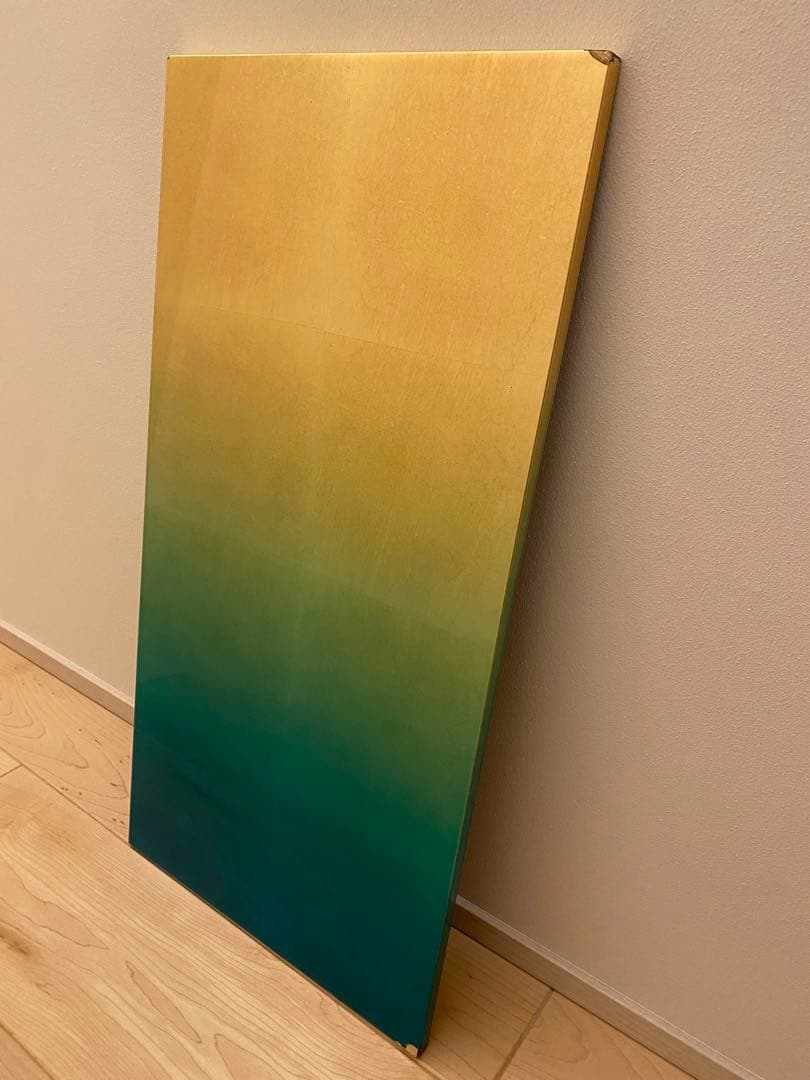 アートパネル グラデーション -金水-｜金箔の箔一（はくいち）