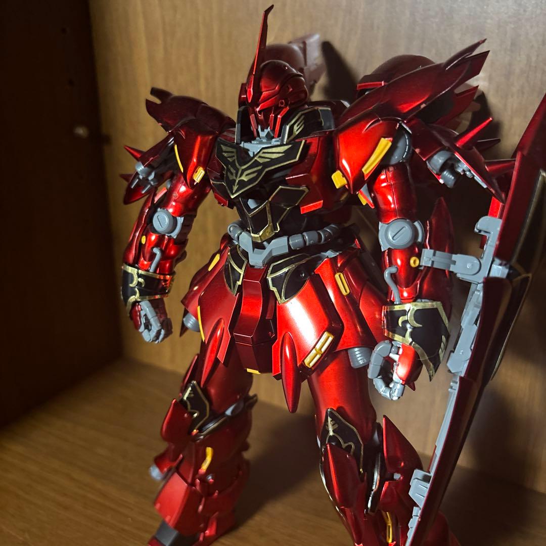 MG 1/100 MSN-06S シナンジュ Ver.Kaチタニウムフィニッシュ - メルカリ