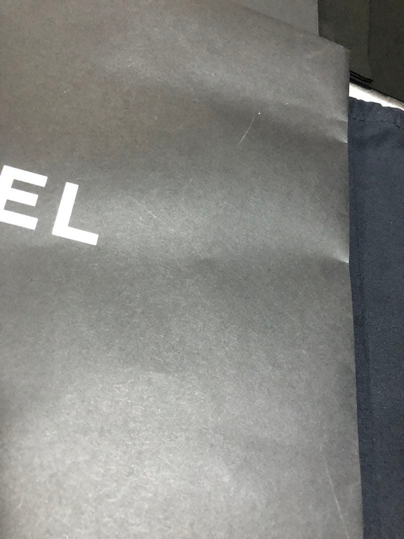 シャネル ロゴ靴紐 ロングブーツ等靴保存袋 ショッパー まとめ売り