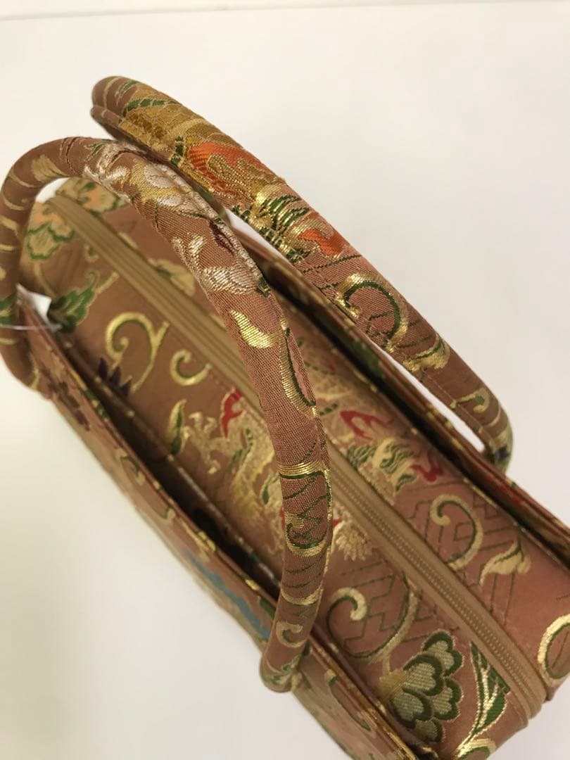 ◇おふく◇利休バッグ 唐草に鳳凰 着物 和装 - メルカリ