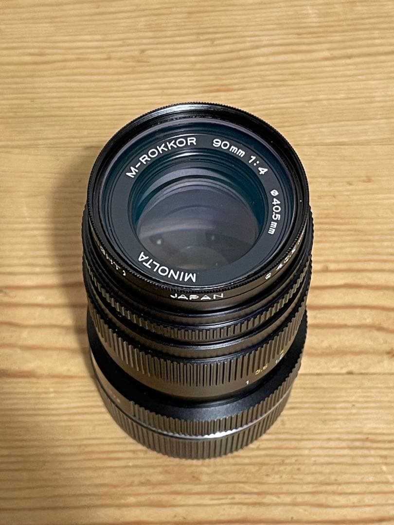 美品MマウントMINOLTA M-ROKKOR 90mm f/4 ミノルタレンズ M-Rokkor 90mm f4 (M) – FLASHBACK CAMERA