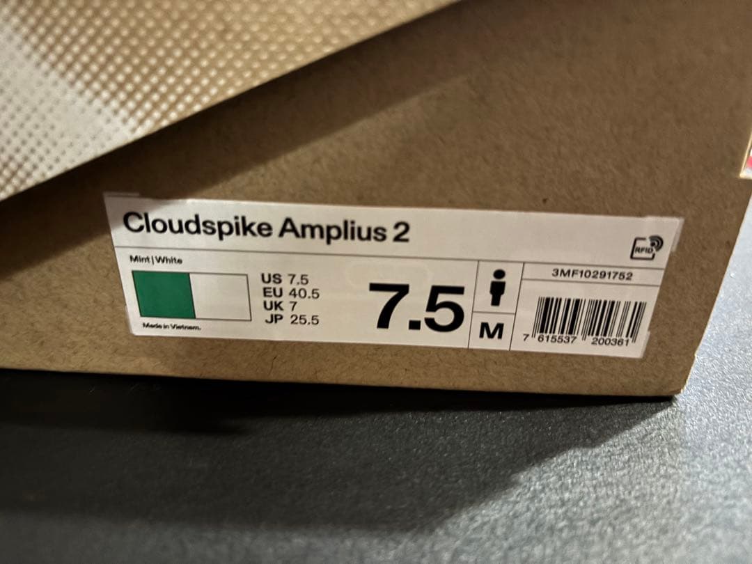 キ*ラ様 cloudspike amplius 2 アンプリウス2 25.5cm
