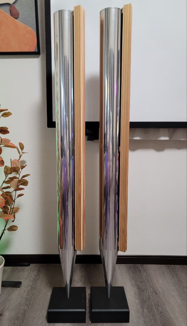 B&O バング&オルフセン BeoLab 8000 スピーカーペア天然木ケース