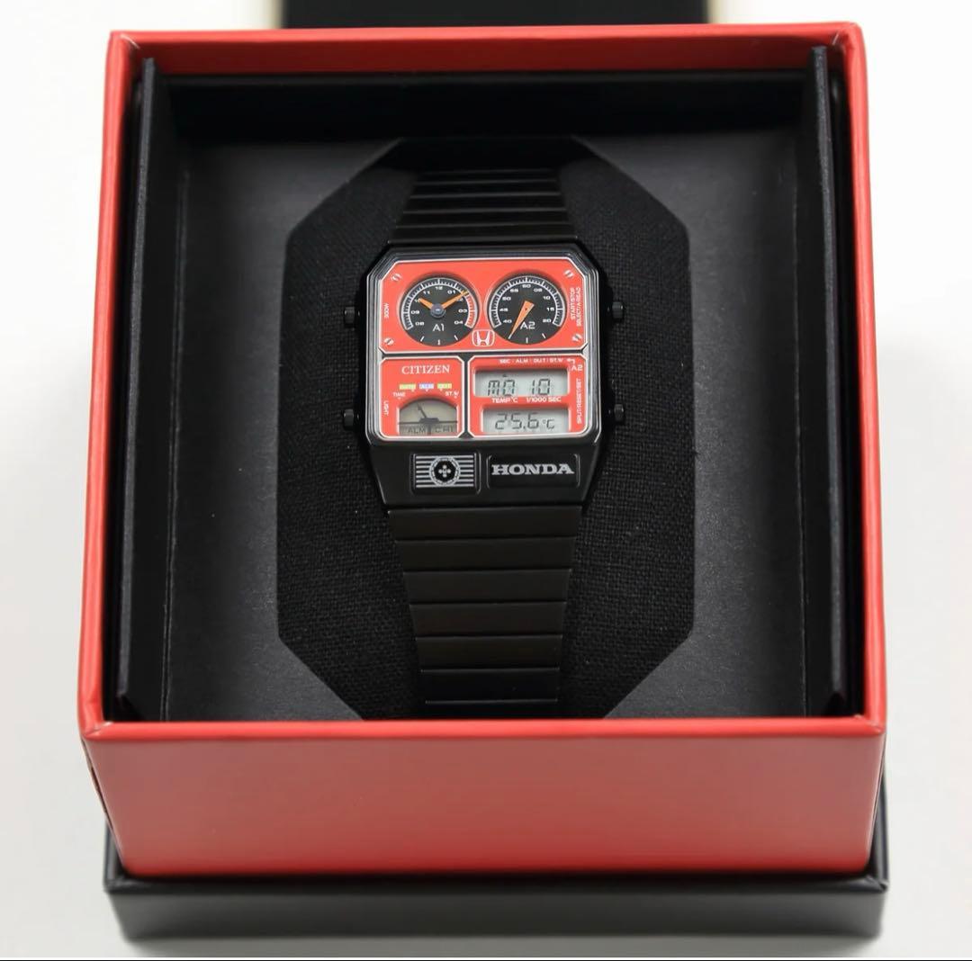 限定】Honda×CITIZENコラボ ANA-DIGI TEMP 赤 - メルカリ