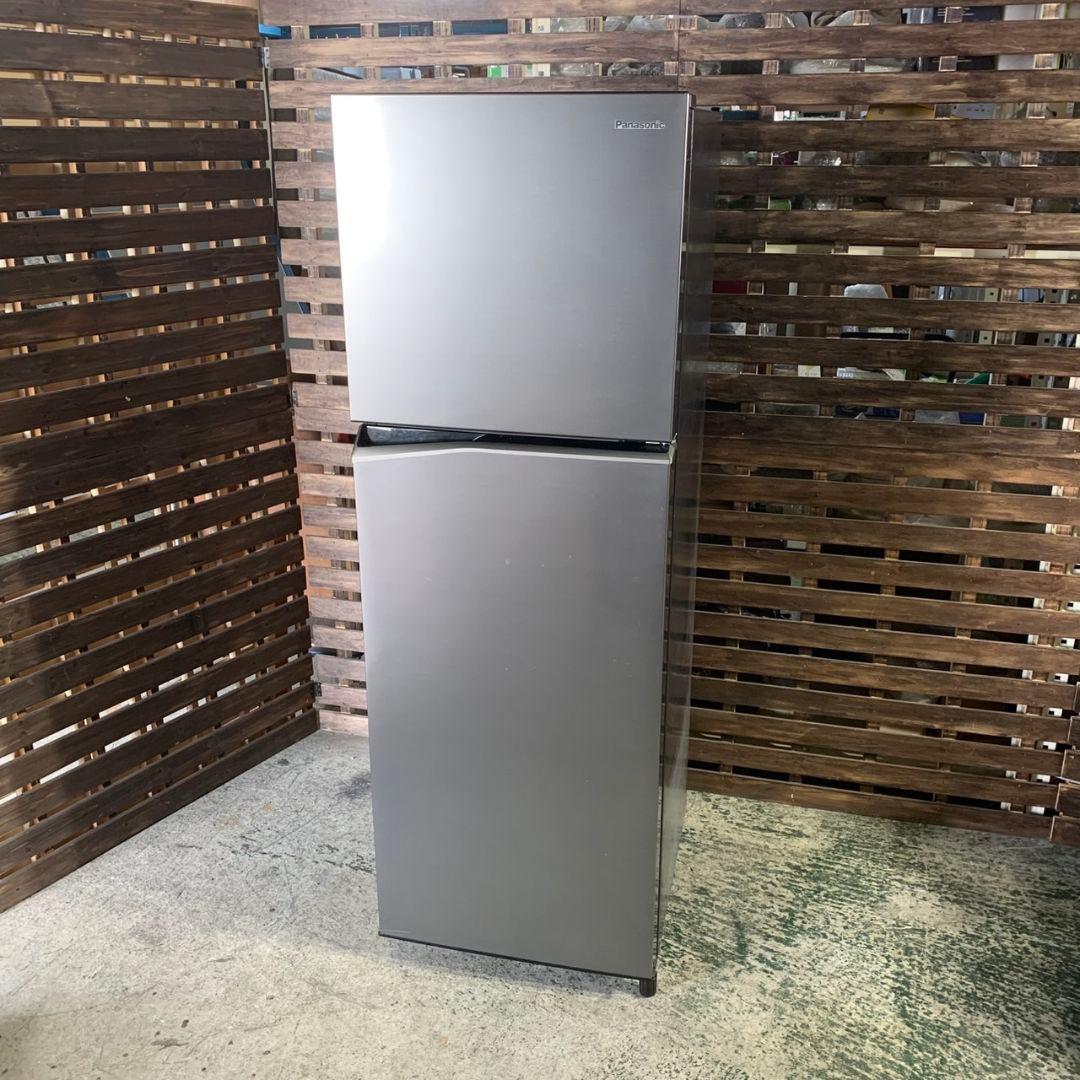 J076\" Panasonic 2ドア 248L 冷蔵庫 NR-B252T-H パナソニック Panasonic 冷蔵庫 シンプル 2ドア 右開きタイプ 248L NR