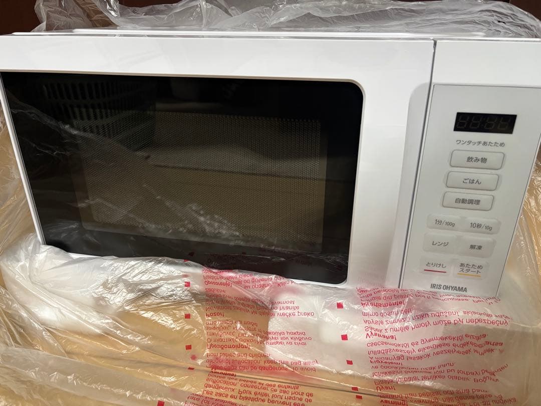 ◼️一回お試しのみ◼️アイリスオーヤマ　 電子レンジ　フラットテーブル　18L IRIS OHYAMA（アイリスオーヤマ） 電子レンジ 単機能 フラット レンジ