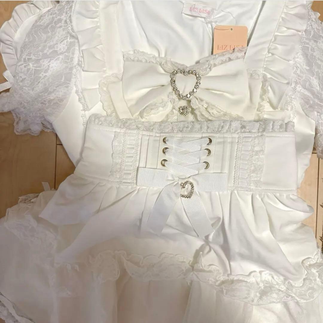 フロントカシュクールBIGリボンセットアップ - メルカリ