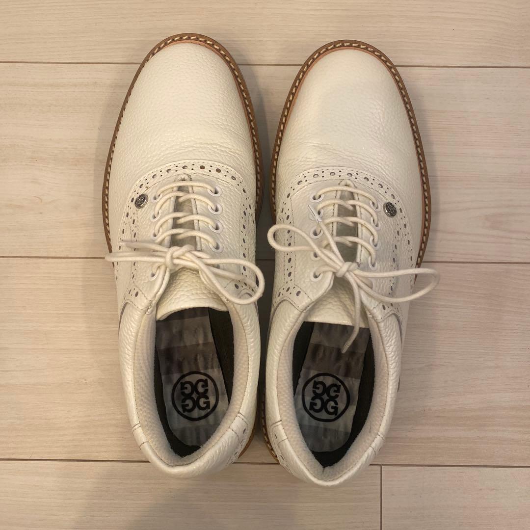 美品 G/FORE ゴルフシューズ ホワイト 26.5cm スパイクレス - メルカリ