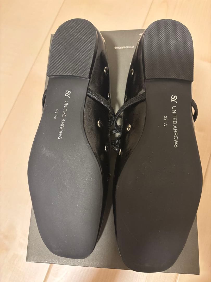 お値下げ★SY マルチドットバレエ　フラット　23.5cm