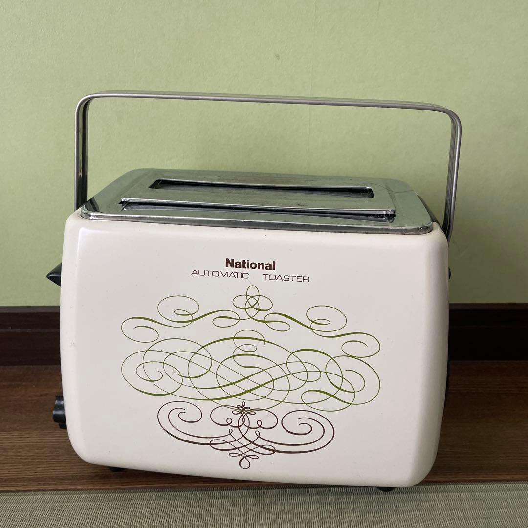 トースター レトロ ポップアップ ナショナル NT-812R 昭和家電 - メルカリ