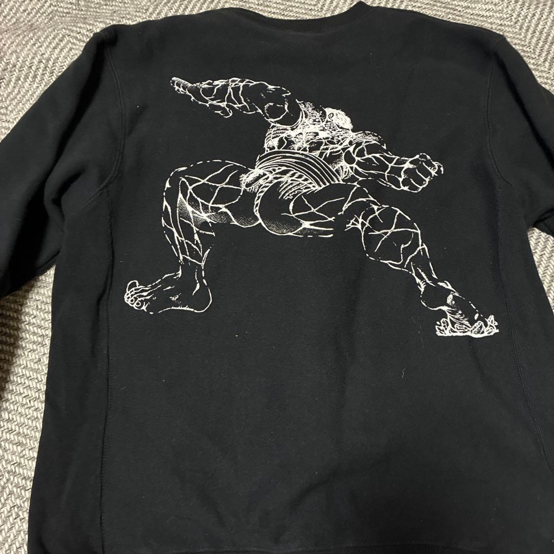 刃牙 花山薫 スウェットトレーナー Mサイズ メンズ - メルカリ