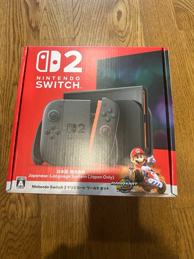 Nintendo Switch 本体 日本語版 マリオカート同梱 Nintendo Switch 2（日本語・国内専用）マリオカート ワールド セット