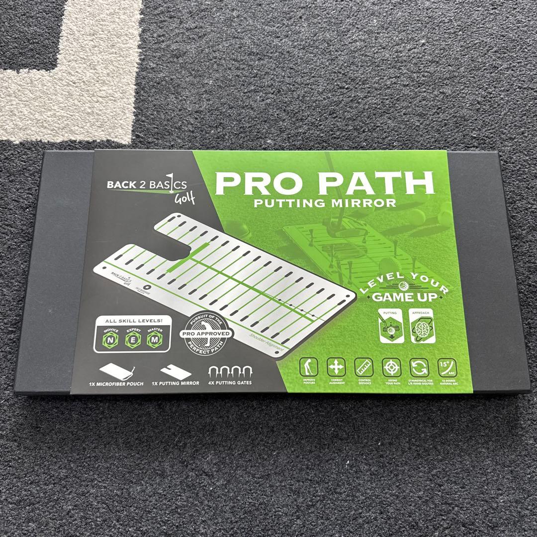 PRO PATH PUTTING MIRROR パッティングミラー パター練習 - メルカリ