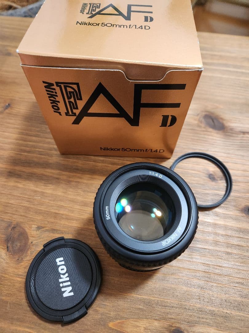 箱付き美品 Nikon ニコン AF NIKKOR 50mm f/1.4 D Amazon.com : Nikon AF FX NIKKOR 50mm F/1.4D DSLR Lens with Auto
