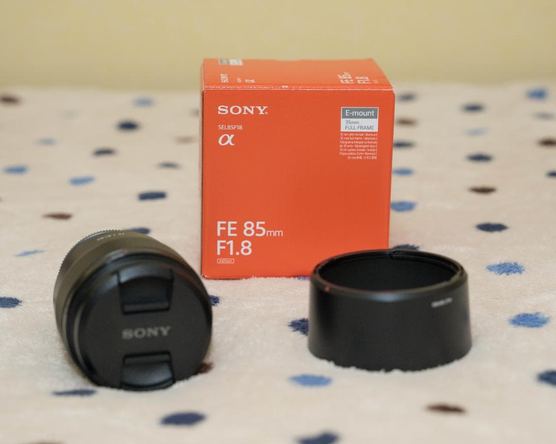 SONY FE 85mm F1.8 単焦点レンズ SEL85F18 カメラレンズ FE 85mm F1.8 ブラック SEL85F18 [ソニーE /単焦点レンズ