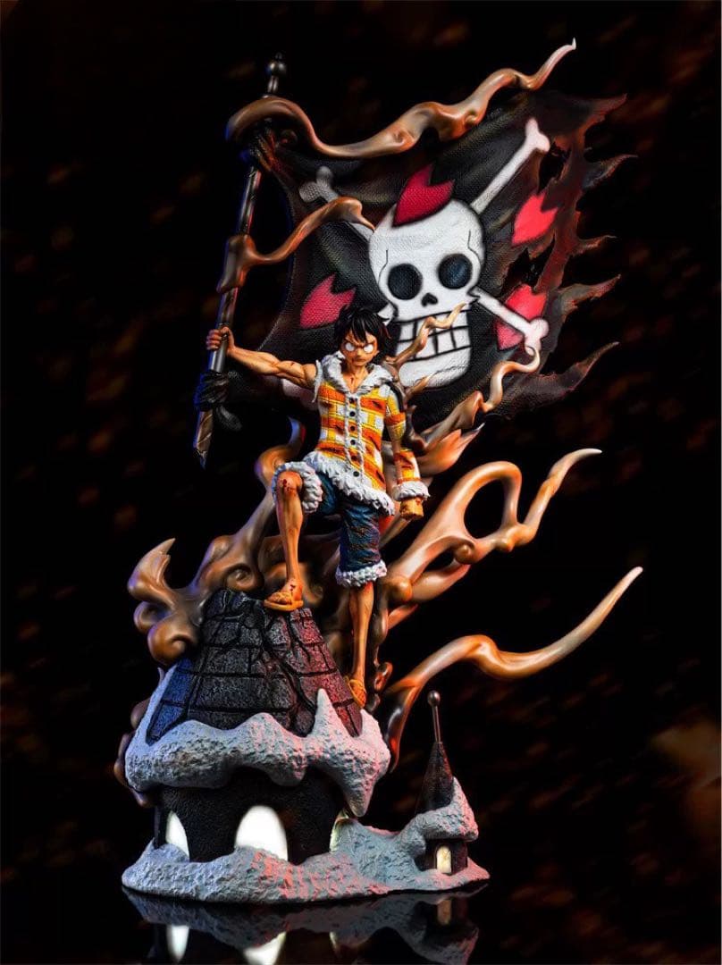 【新品】ワンピース ルフィ 信念の象徴 フィギュア ガレージキット ワンピース ニカ ルフィ ギア5 フィギュア ガレージキットの通販 by