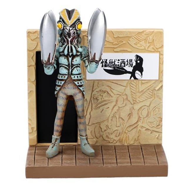 新品○怪獣酒場 限定 バルタン店長 お出迎えミニオブジェ バルタン星人