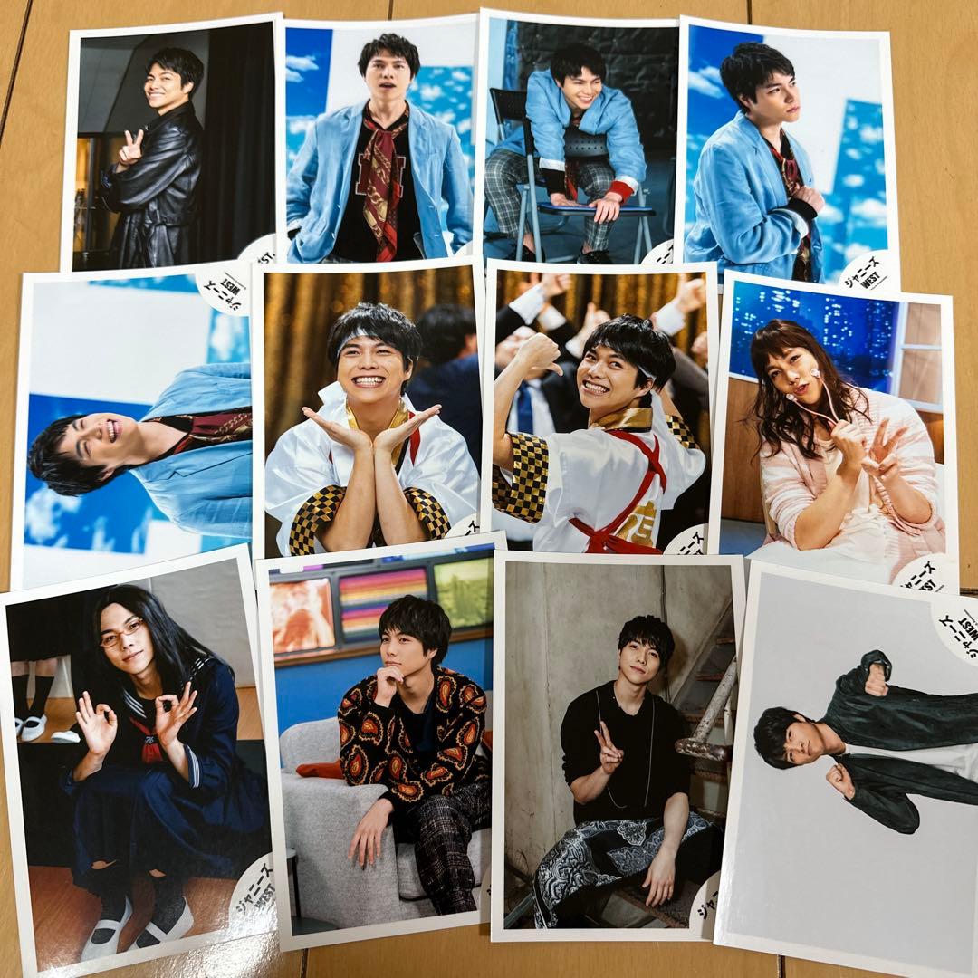 WEST.重岡大毅ソロ混合 公式写真36枚セット - メルカリ