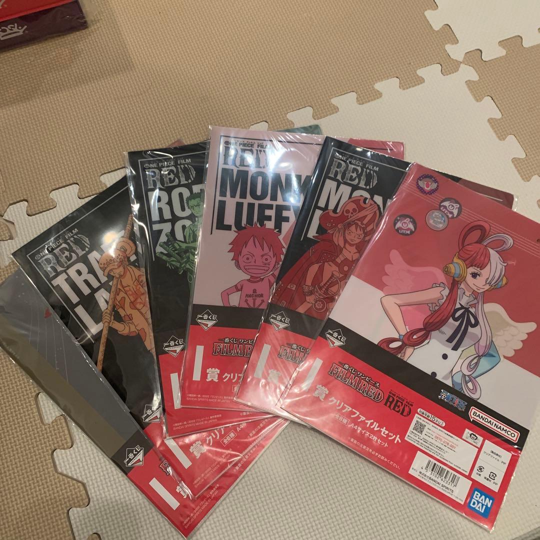 ONE PIECE クリアファイルセット 6枚 - メルカリ