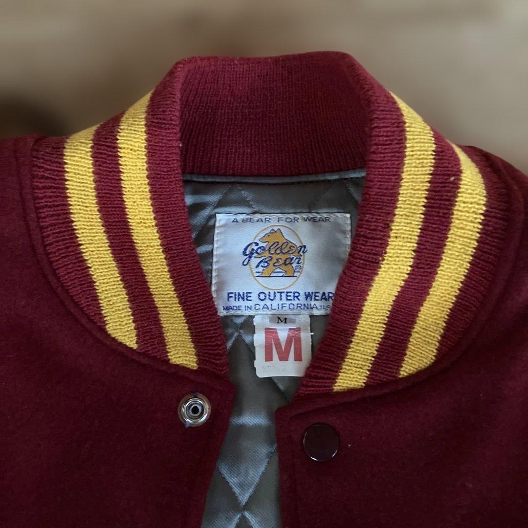 80、90s ゴールデンベア スタジャン USA 米国製