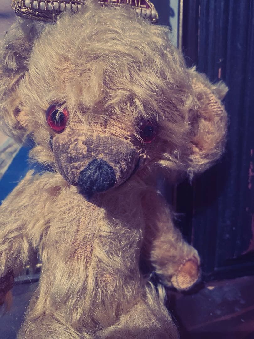 アンティーク チーキー とても可愛いやせっぽち メリーソート グラス