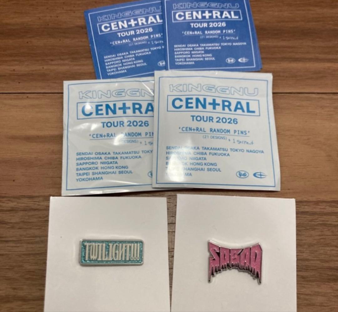 king gnu ピンズ ピンバッジ キングヌー グッズ 常田大希 井口理