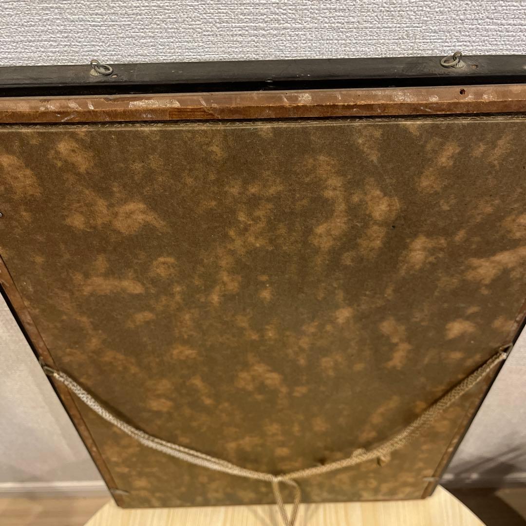 真作】犬飼木堂（犬飼毅）の肉筆作品。額縁入り 総理大臣 政治家 書道