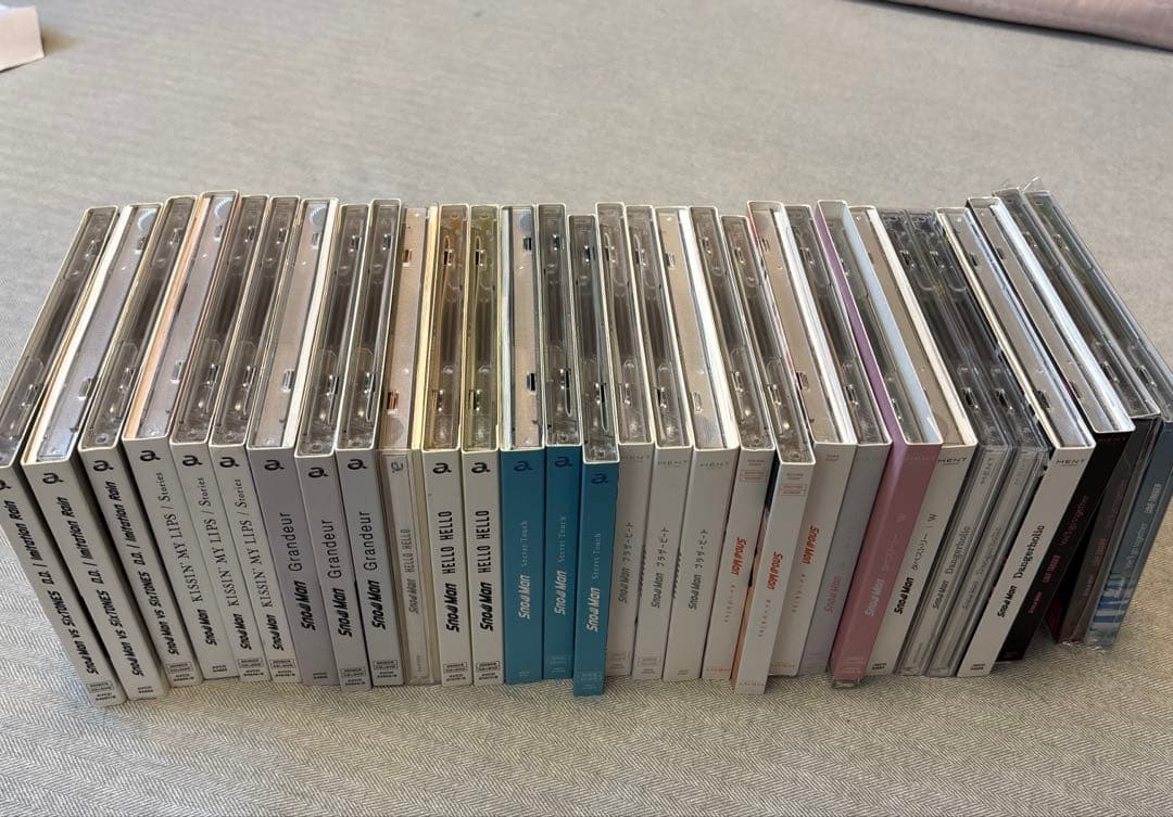 最終値下げ・Man シングル CD セットまとめ売り 値下げ対応可能！】SnowMan シングル CD まとめ売り 37点セット - メルカリ