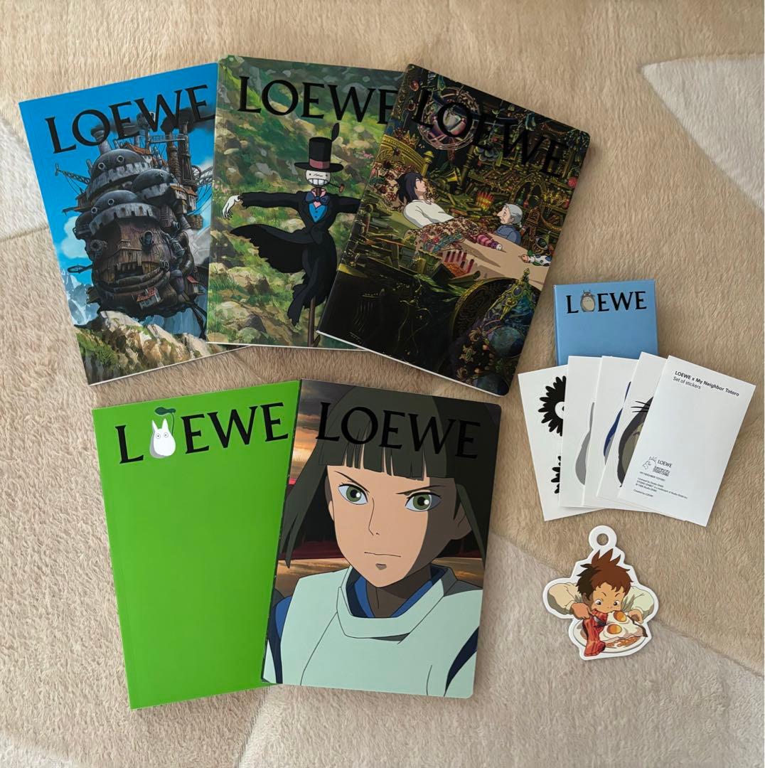 LOEWE ジブリ ノート ノベルティ 2026年最新】loewe ジブリ ノートの人気アイテム - メルカリ