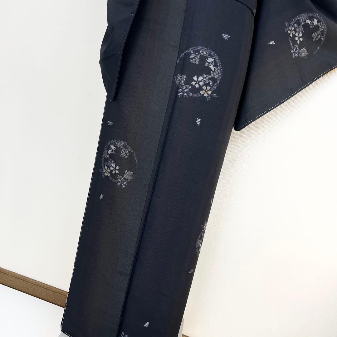 専用❗️新品 奥順謹製【結城紬】仕立て上り おく玉 正絹 さが美 s748