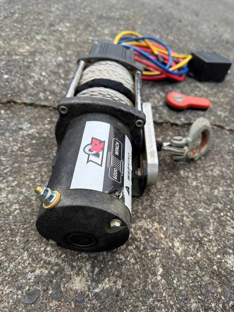 JCR6000lb 電動ウインチ ジムニー - メルカリ