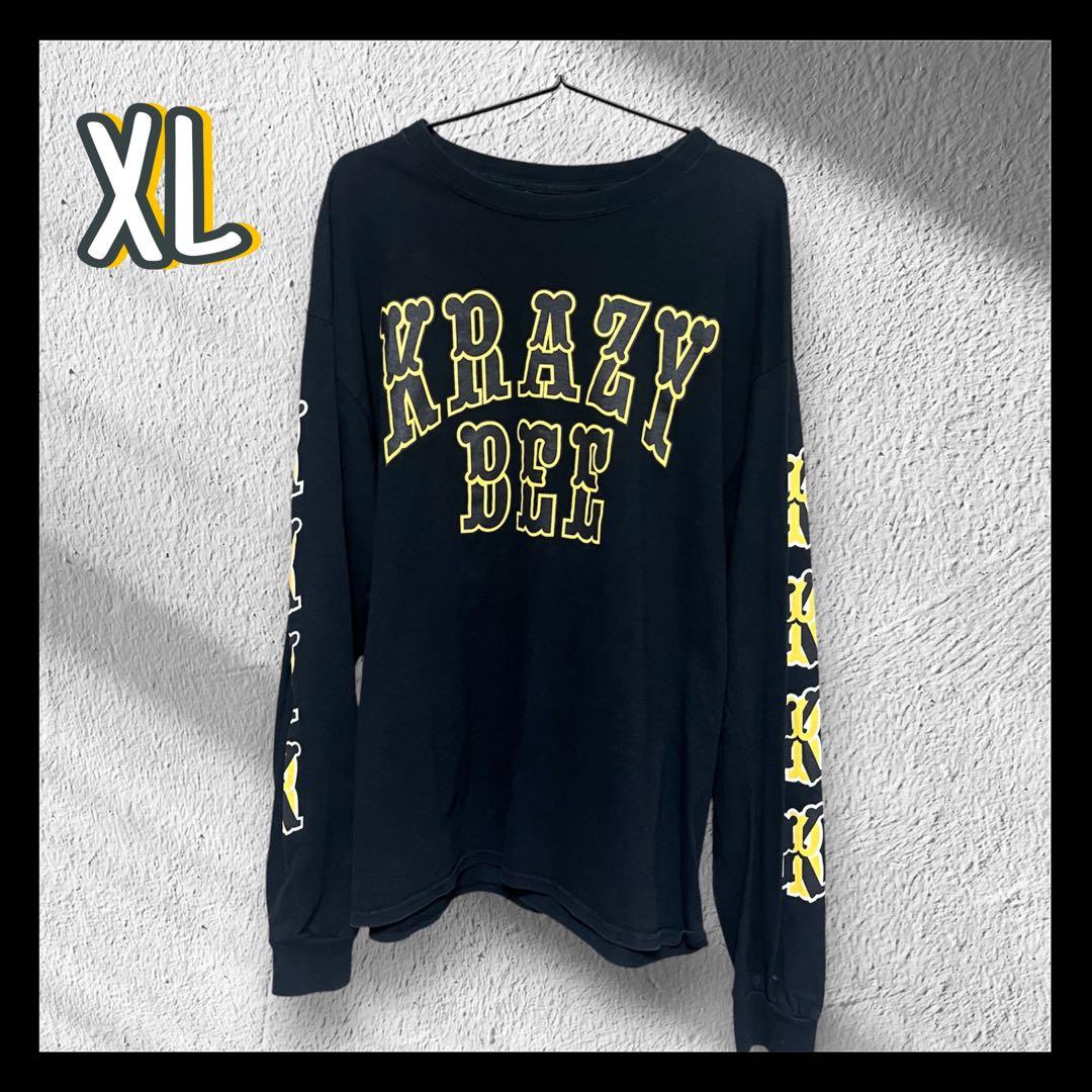 KRAZY BEE クレイジービー 長袖Tシャツ ロンT山本KID徳郁 黒 - メルカリ