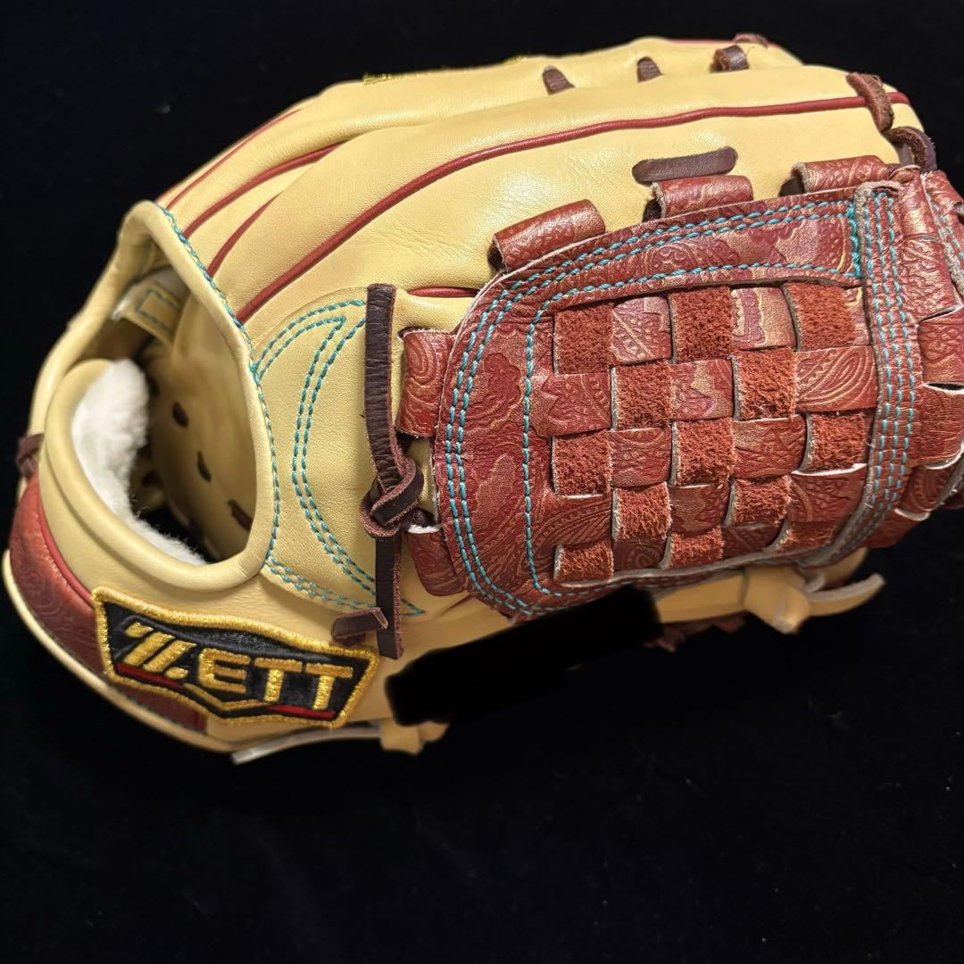 ZETT ゼット プロステイタス 硬式グラブ プロ仕様 支給品 実使用 硬式グラブ プロステイタス ユーティリティ用 サイズ:6 | 【ZETT