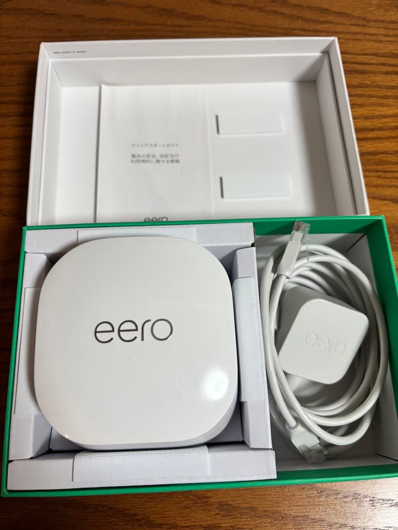 初期化済】eero6+ デュアルバンドメッシュWi-Fi 6 ルーター 美品