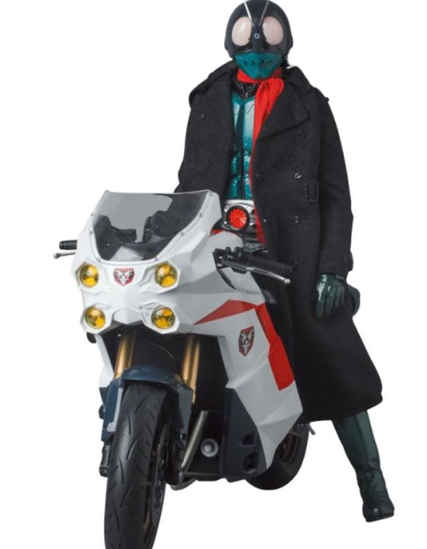 メディコムトイ rahシン仮面ライダー サイクロン号セット - メルカリ