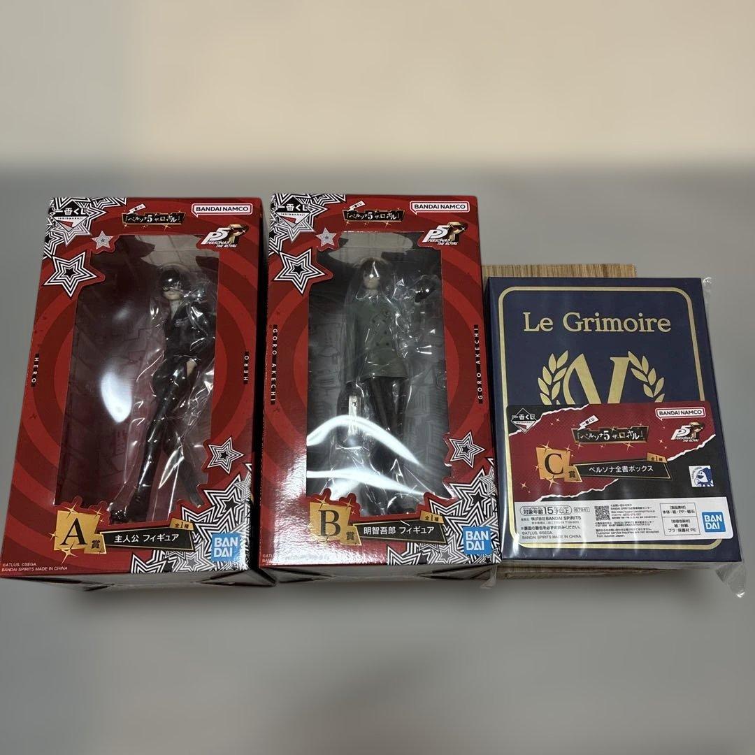一番くじ　ペルソナ5 ザ・ロイヤル　A賞 B賞 C賞 他セット売り 一番くじ 『ペルソナ5 ザ・ロイヤル』 A賞 B賞 C賞 3種セット - メルカリ