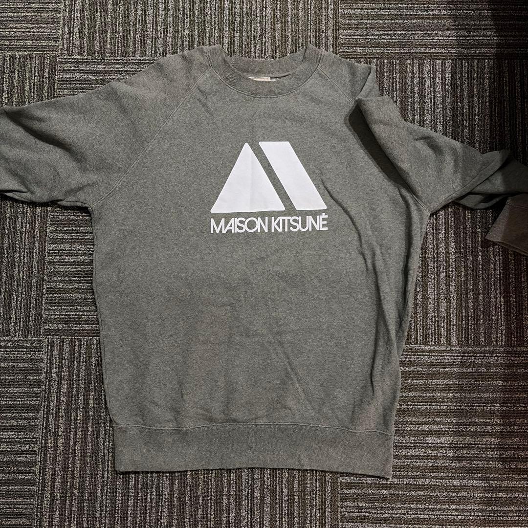 メゾンキツネ裏起毛トレーナー - メルカリ