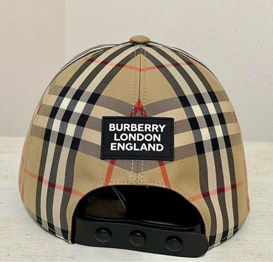 BURBERRY バーバリー チェック柄 ベースボールキャップ