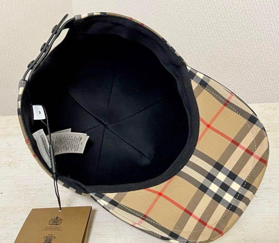 BURBERRY バーバリー チェック柄 ベースボールキャップ