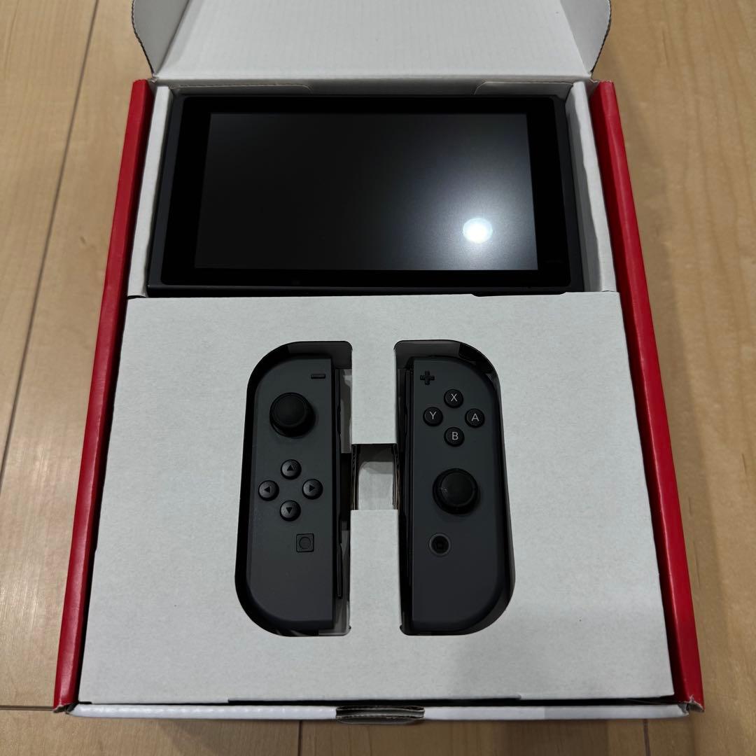 美品 Nintendo Switch グレー 本体セット - メルカリ